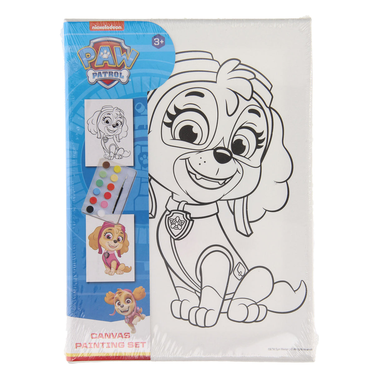 Canvas Painting Paw Patrol