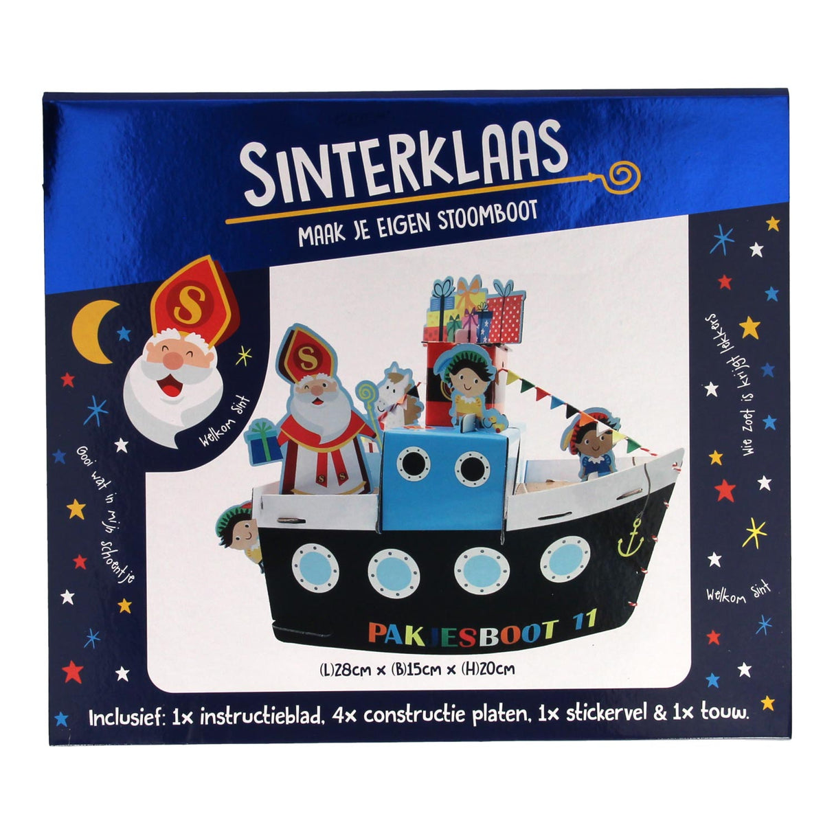 Basic Sinterklaas Maak Je Eigen Stoomboot