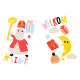 Raamstickers Sinterklaasfeest