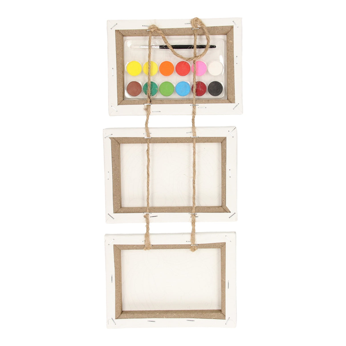 Wins Holland canvas painting set unicorn, set of 3 pieces.