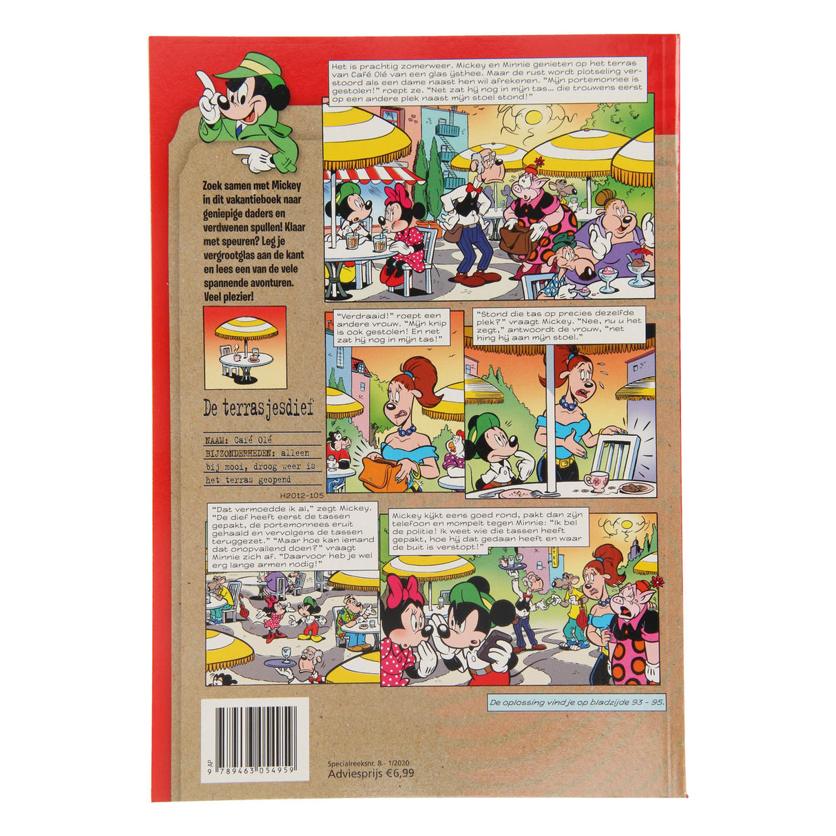 Buchspecials Nederland BV Vakantieboek Mickey Lost 't op