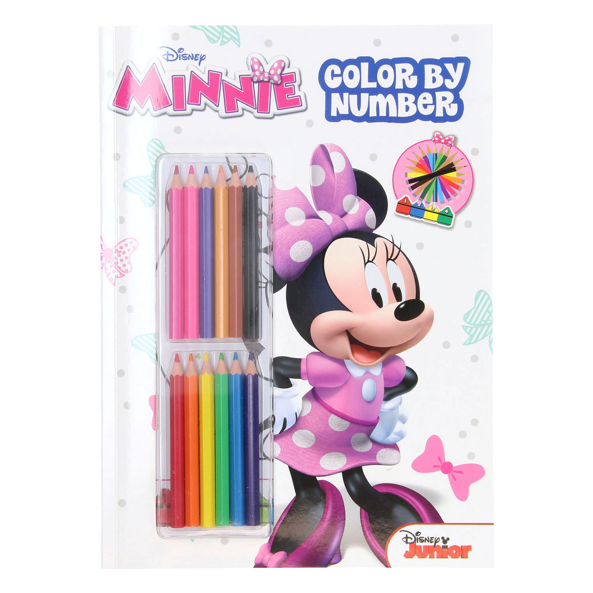 Book Specials Nederland BV Colors on Number Minnie Mouse