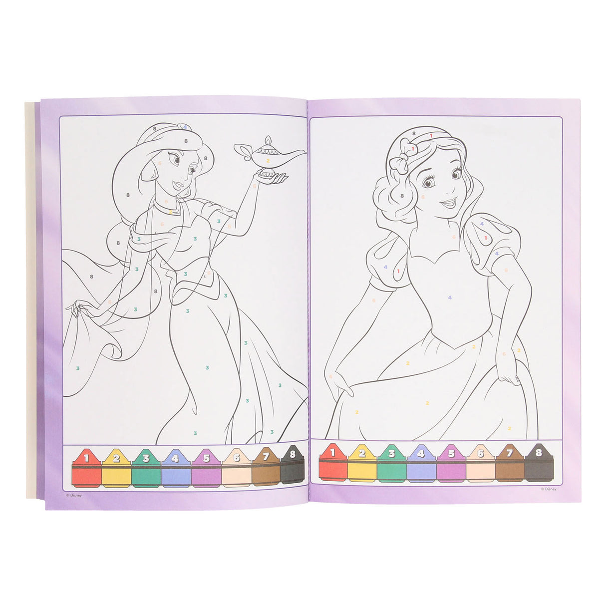 Book Specials Nederland bv Couleurs sur le numéro Princesses