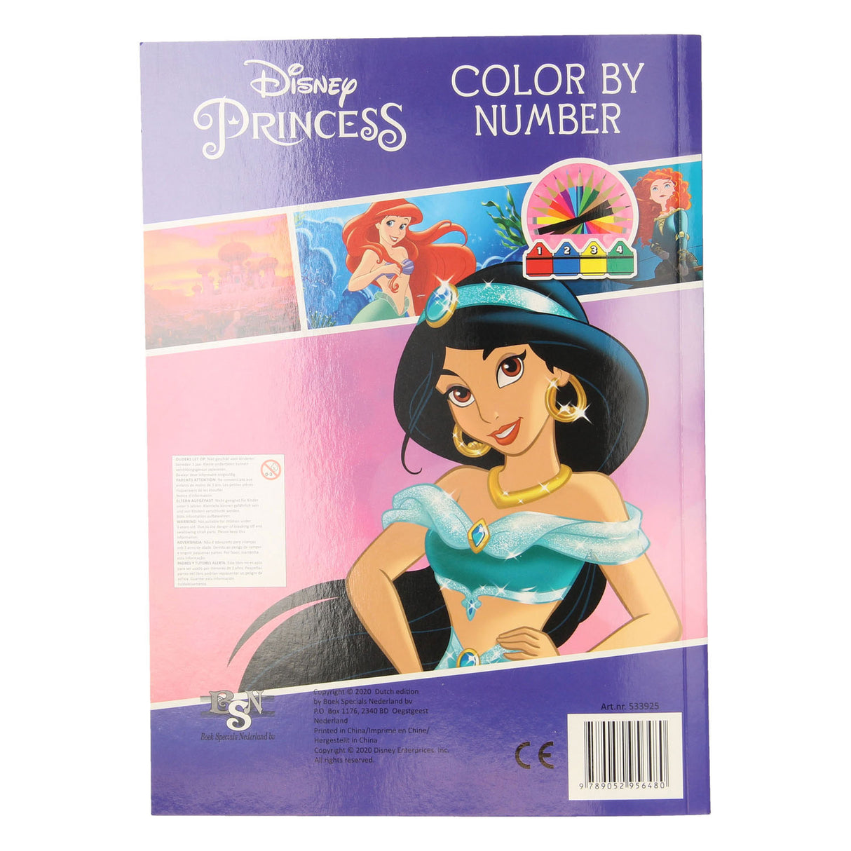 Book Specials Nederland bv Couleurs sur le numéro Princesses