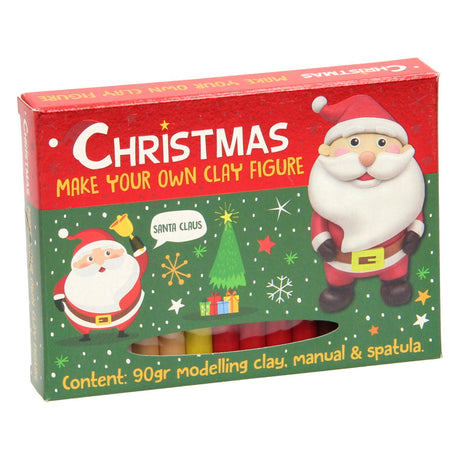 Faça sua própria figura de argila natal