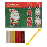 Make your own Christmas clay figure