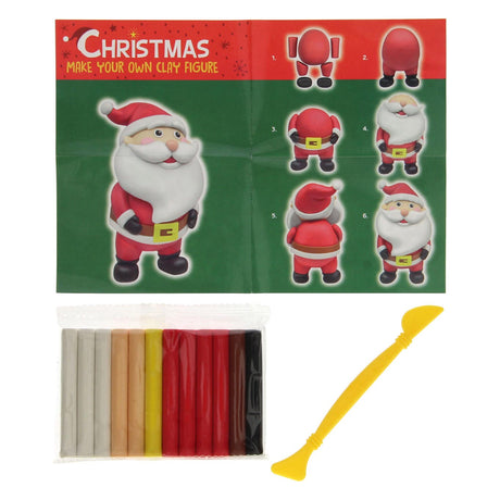 Faça sua própria figura de argila natal