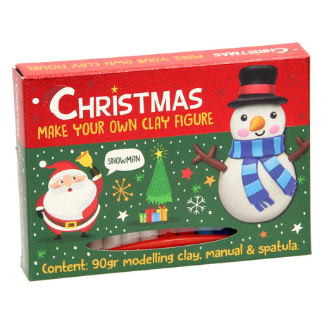 Faça sua própria figura de argila natal