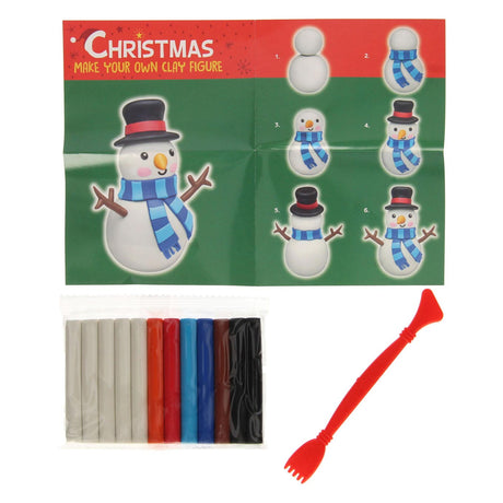 Faça sua própria figura de argila natal