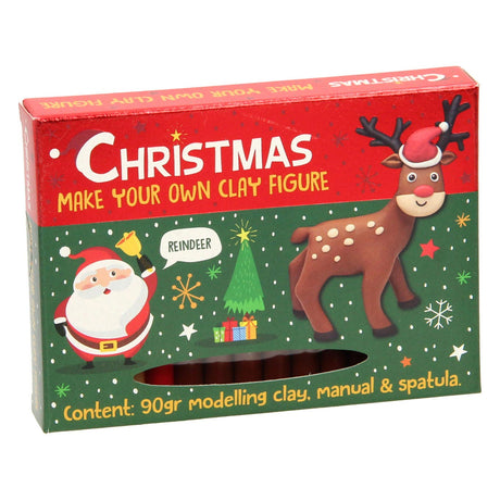 Faça sua própria figura de argila natal