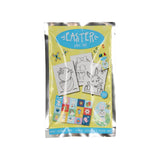 Traitement Set: Faarfbuch, Wax Crayons Sticker Blat - Ouschteren