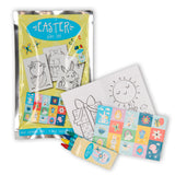 Traitement Set: Faarfbuch, Wax Crayons Sticker Blat - Ouschteren