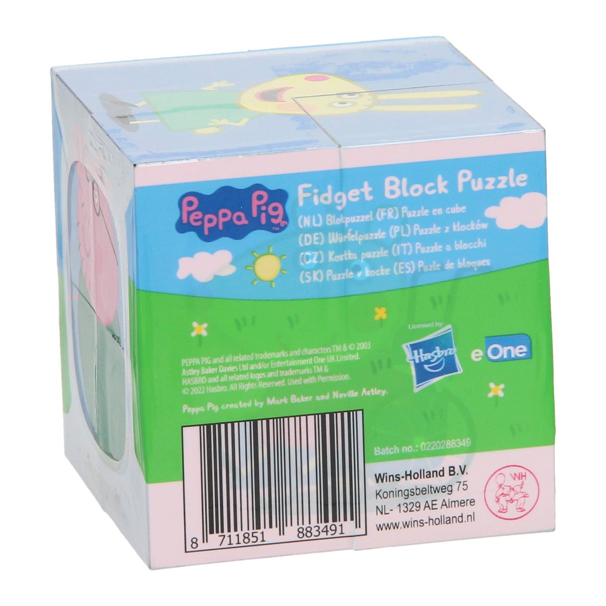 Wins Holland Peppa Pig Fidget Block Puzzle