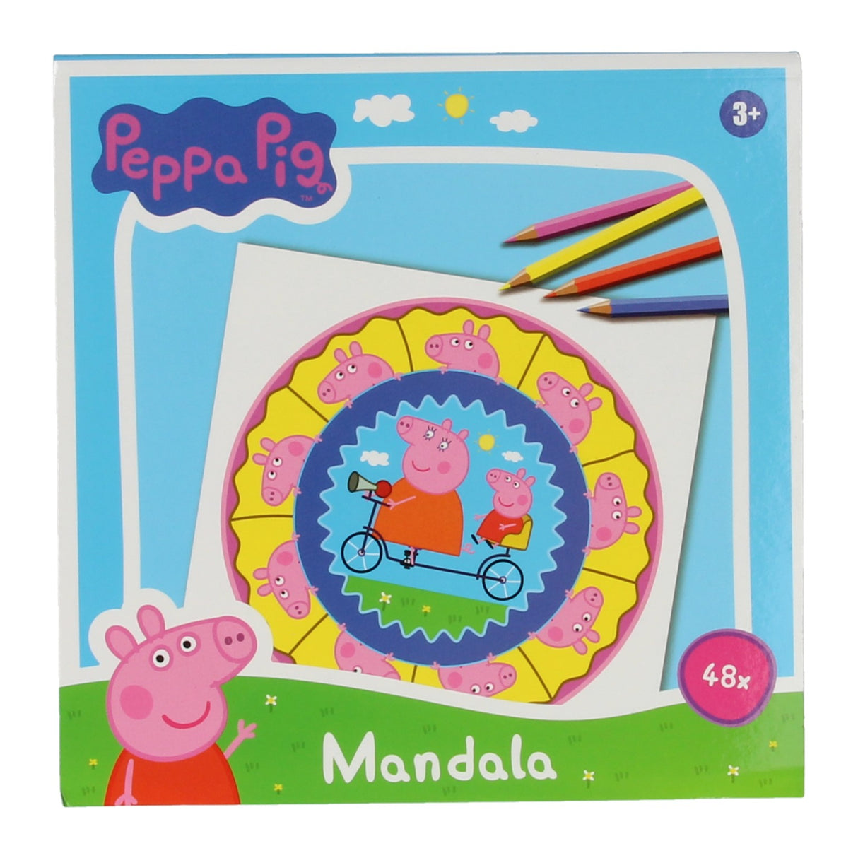 Peppa Pig Mandala Kleurboek