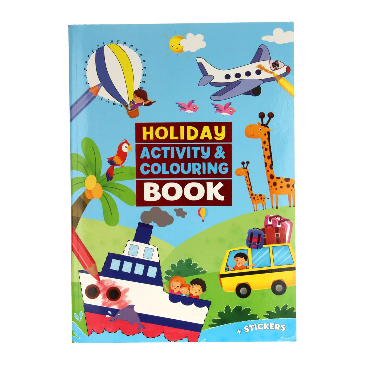 A4 Couleur et Activité Book Holiday