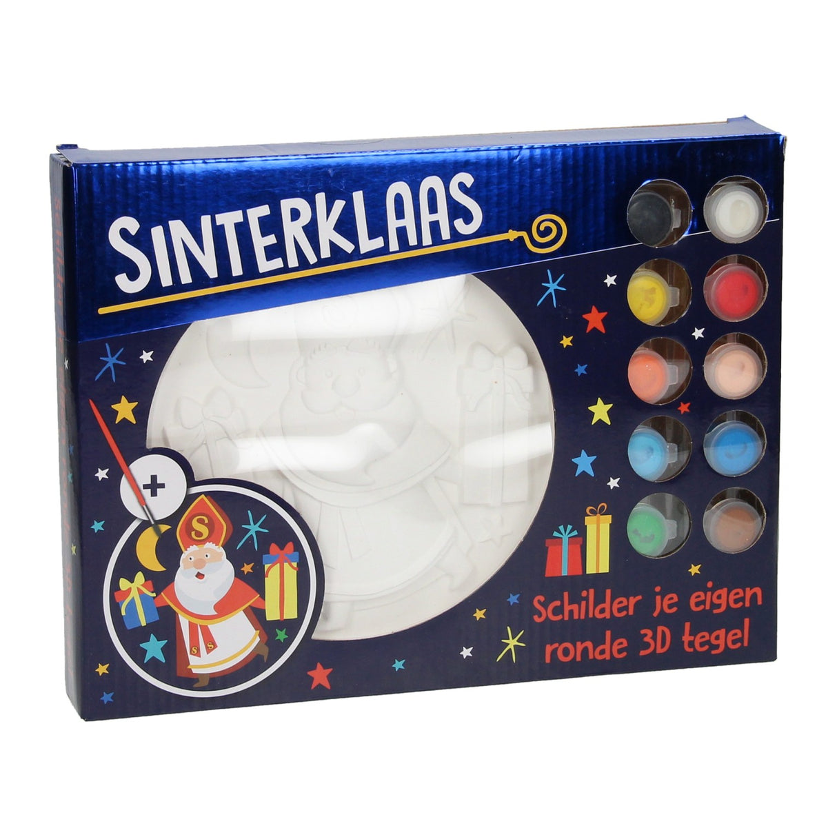 Smerter din egen Sinterklaas 3D -flise