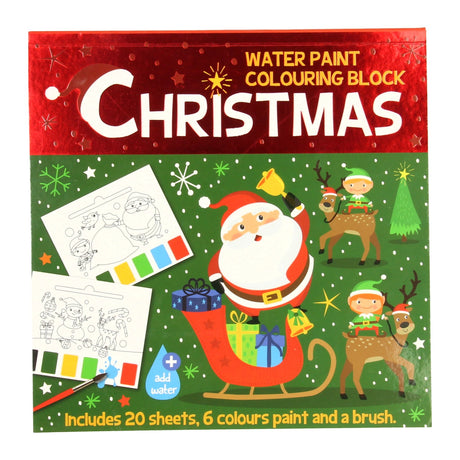 Wins holland watercolor block Christmas