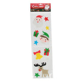 Reusable gel window stickers Christmas