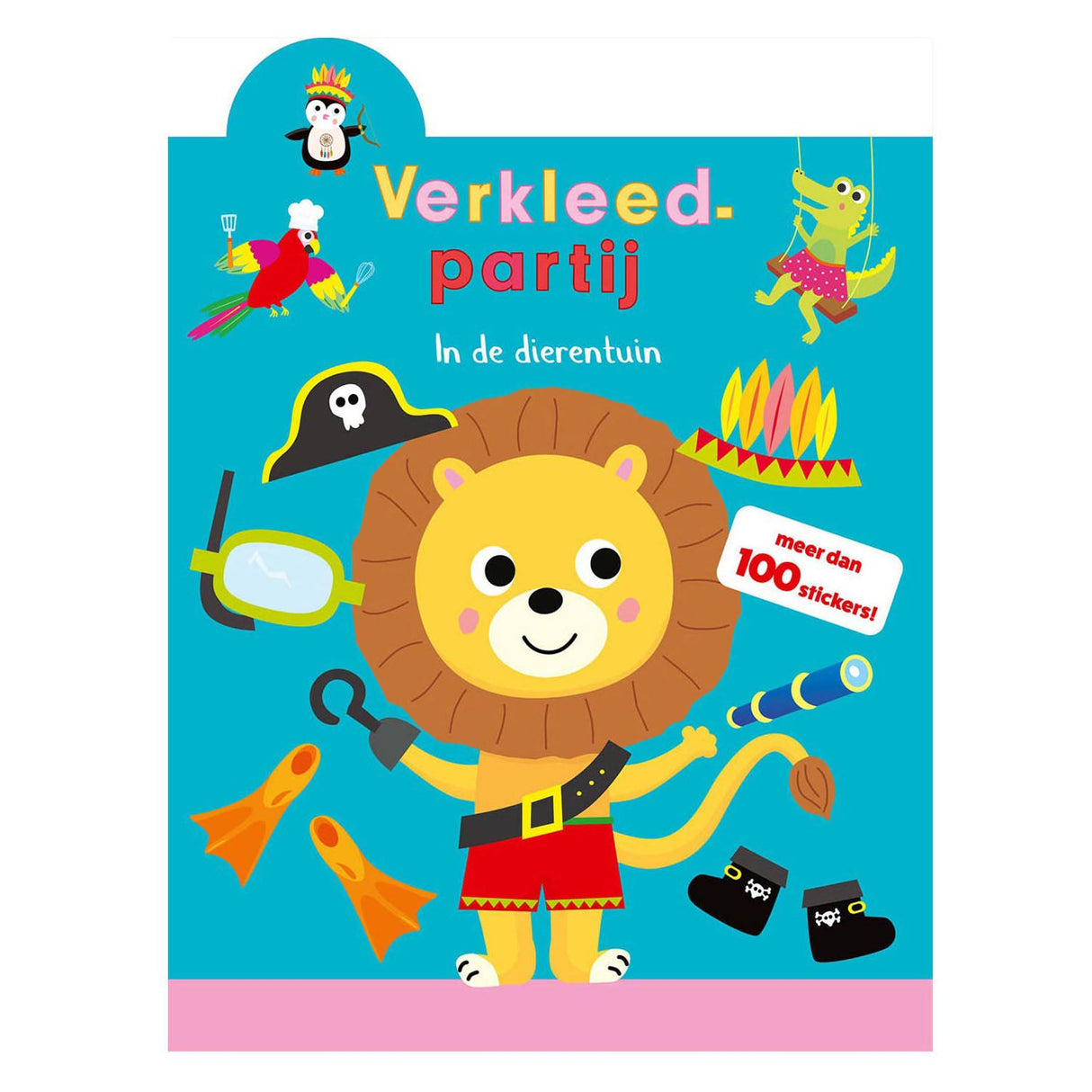 Bokspecialer Nederland BV Dressing Party Stickerboek: I Zoo