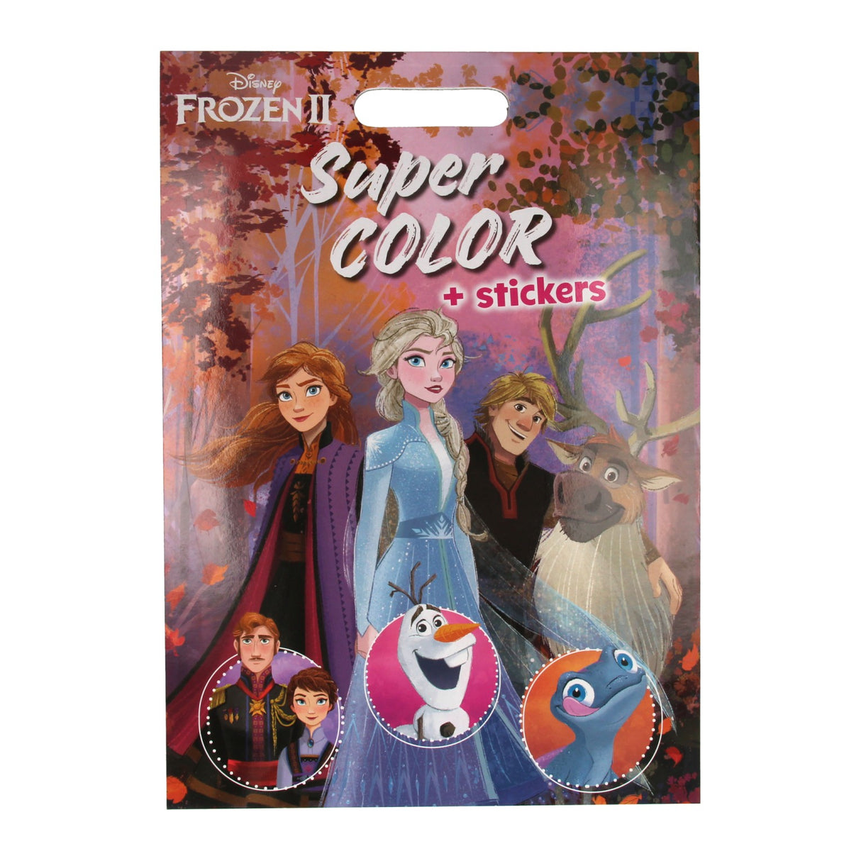 Knižte speciality Nederland BV Walt Super Color Colorbook Frozen