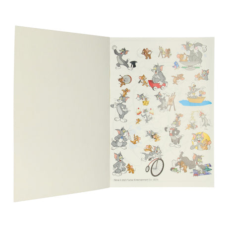 Boek Specials Nederland BV Bros Color Kleurboek Tom Jerry met Stickers