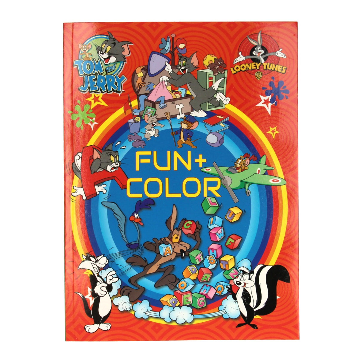 Warner Bros Fun Farbfarbe Buch