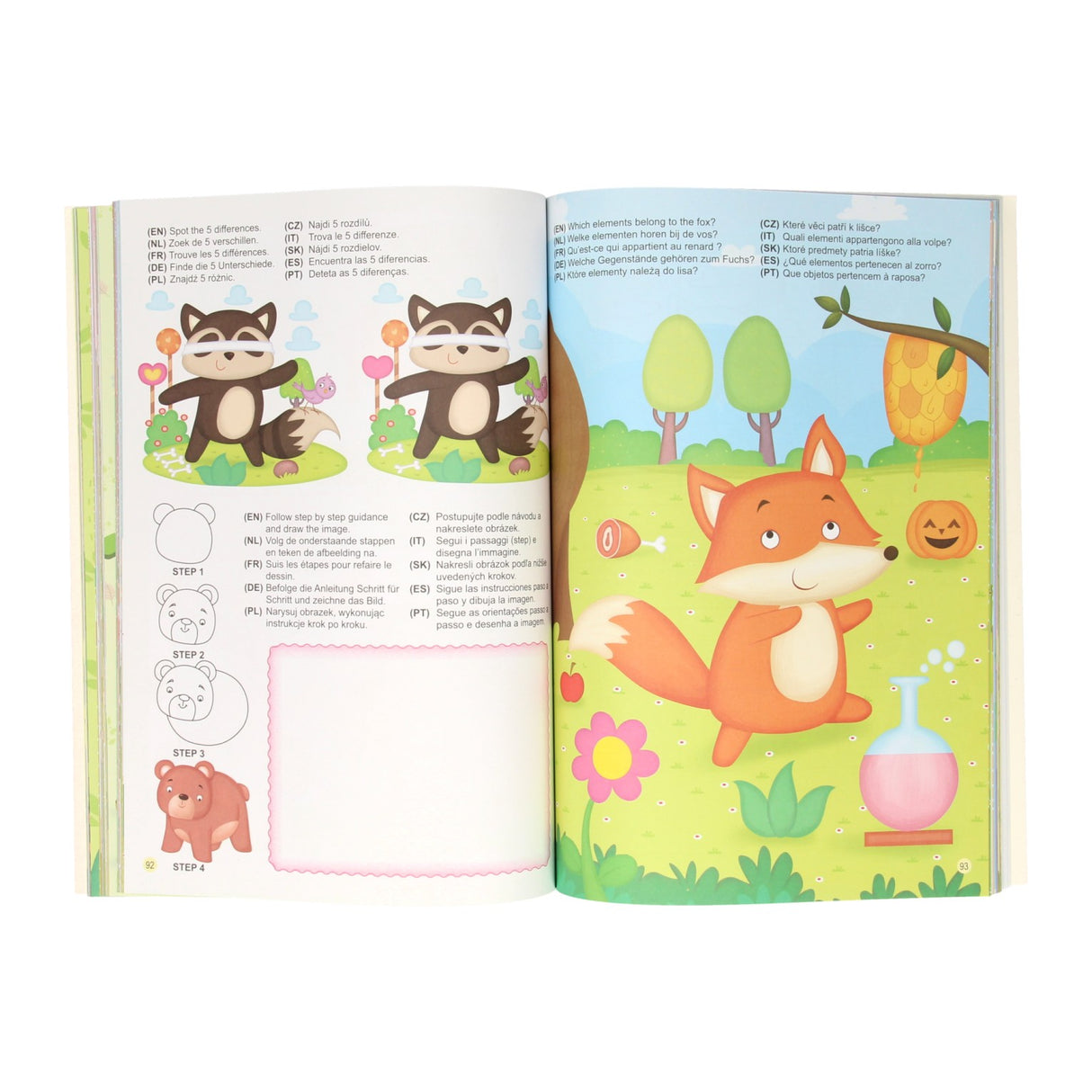 Wins Holland Colors Activities Book Jungle