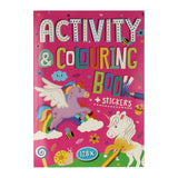 Wins Holland Colors Activities Book Unicorn