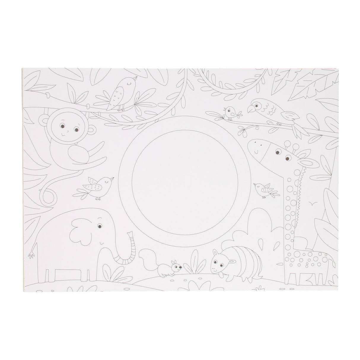 Colorbook de placemat - Jungle