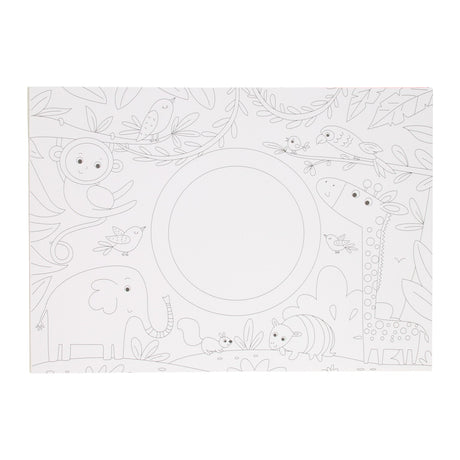 Wins Holland Placemat Kleurboek Jungle