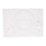 Wins Holland Placemat Colouring Book - Unicorn
