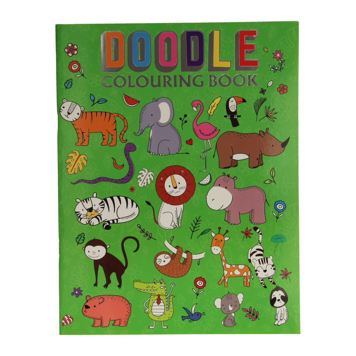 Doodle Coloring Book - Animales salvajes