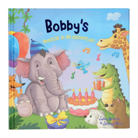 Vyhrává obrázkovou knihu Holland - Bobbyho párty v zoo