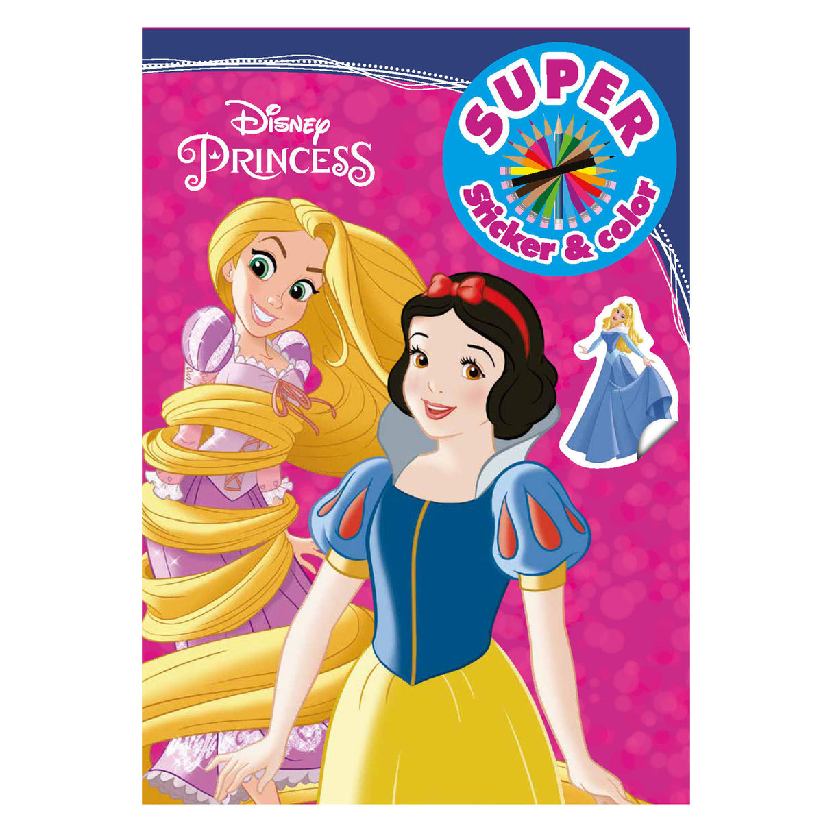 Boek Specials Nederland BV Prinses Sticker Color Kleurboek