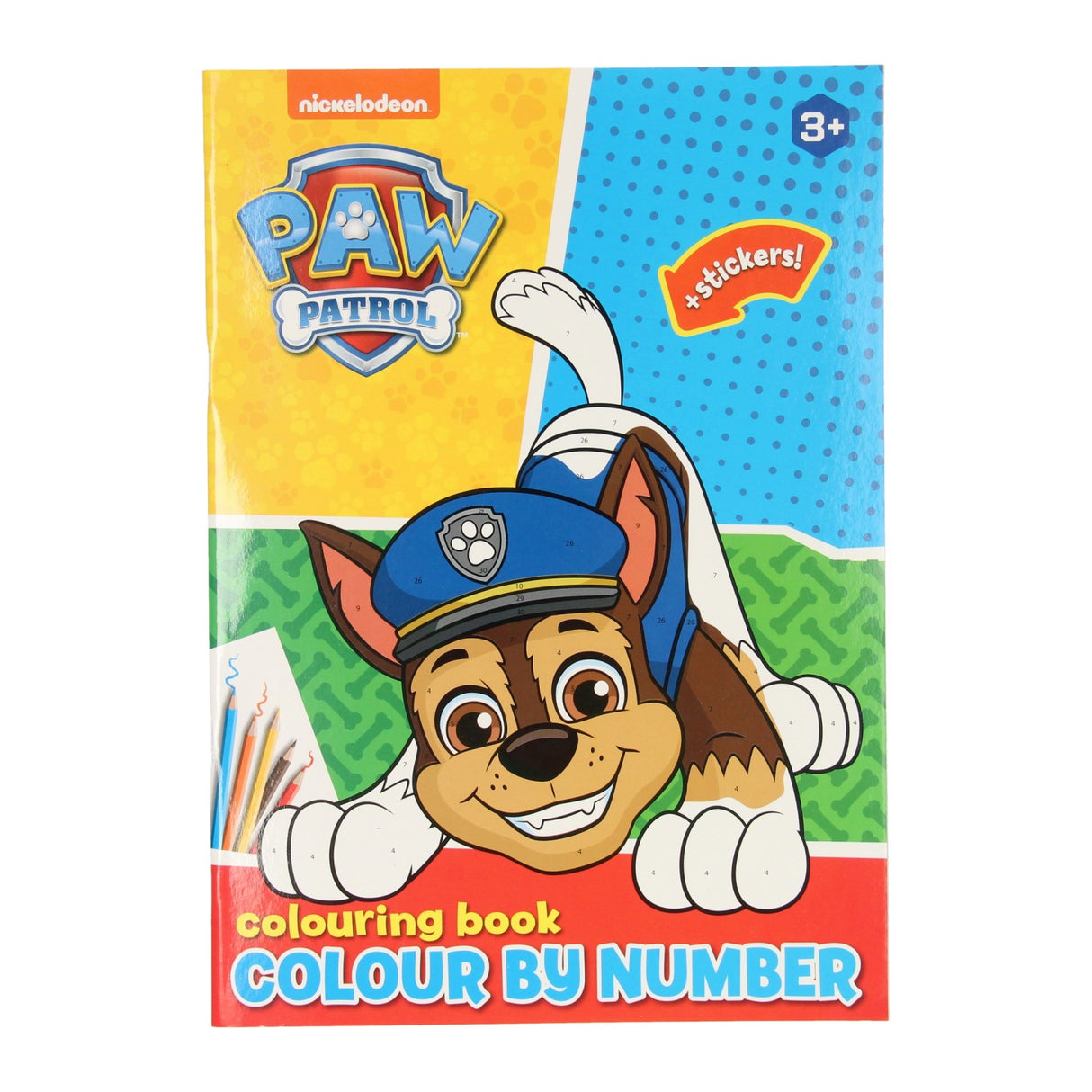 Zmaga v Holland Barve po številkah Paw Patrol