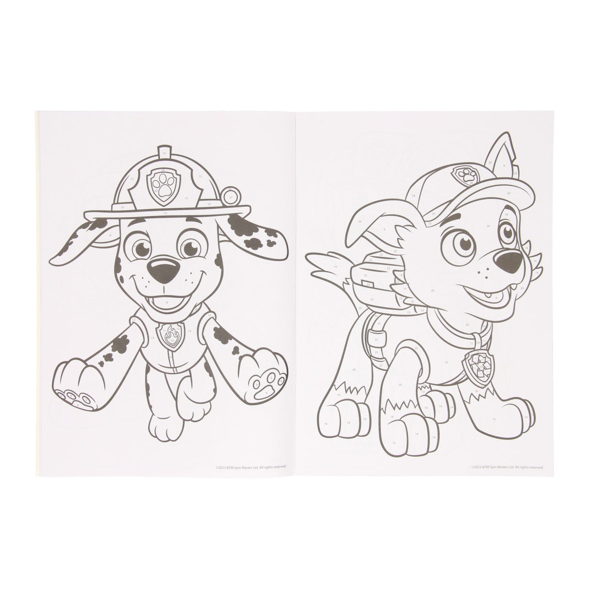 Vinner Holland Colors by Number Paw Patrol