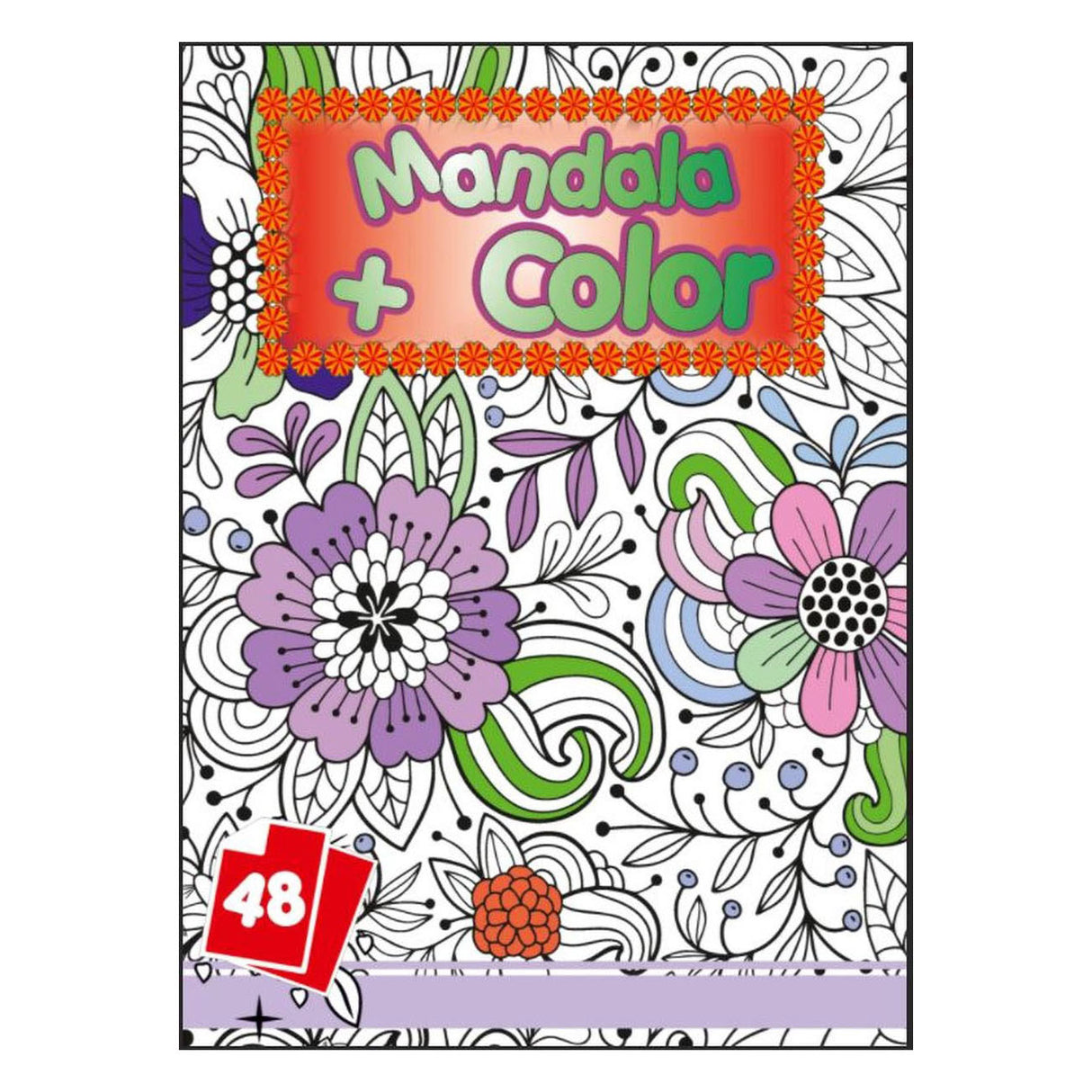 Gana Holanda Mandala Color Book, 48Pag