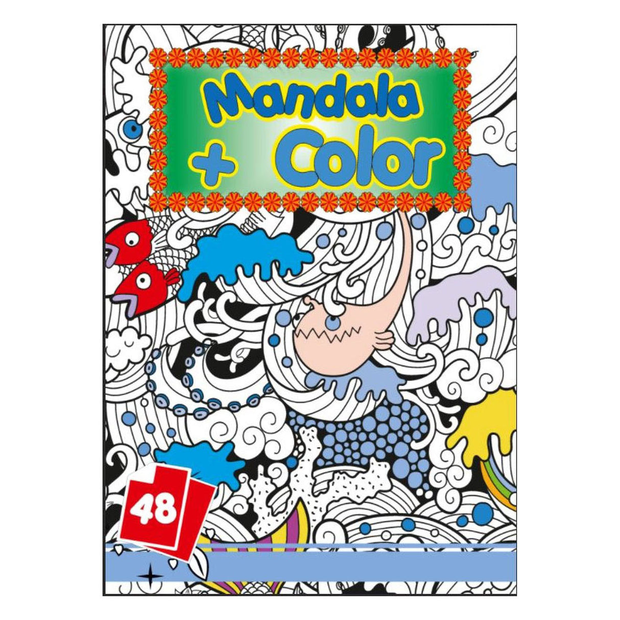 Wins Holland Mandala Kleurboek, 48pag