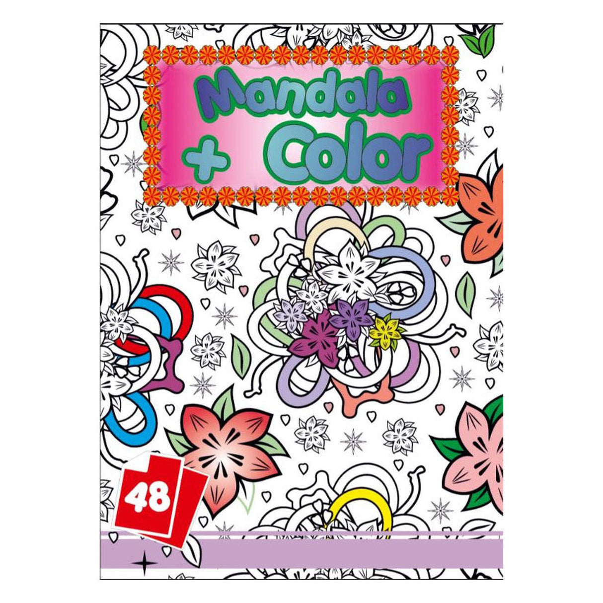 Wins Holland Mandala Color Book, 48pag