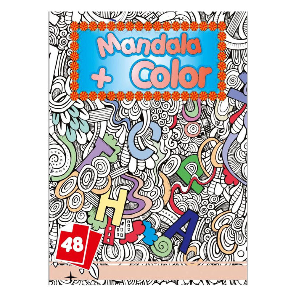 Wins Holland Mandala Color Book, 48PAG