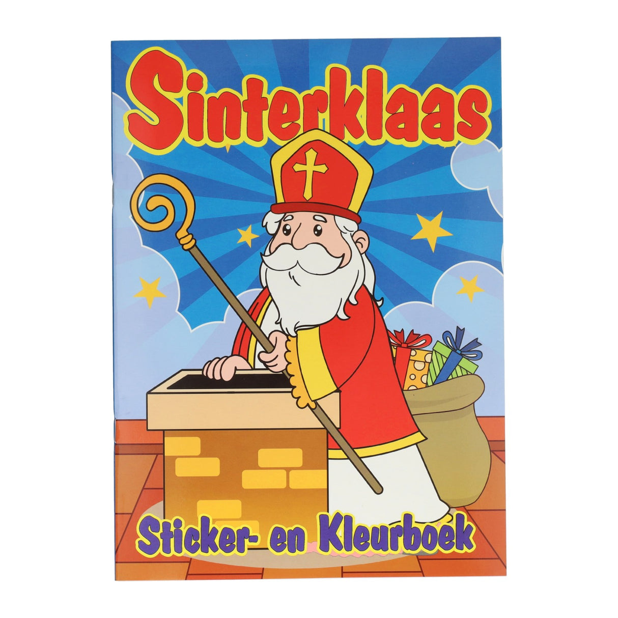 Boek Specials Nederland BV Sinterklaas Stickeren Kleurboek