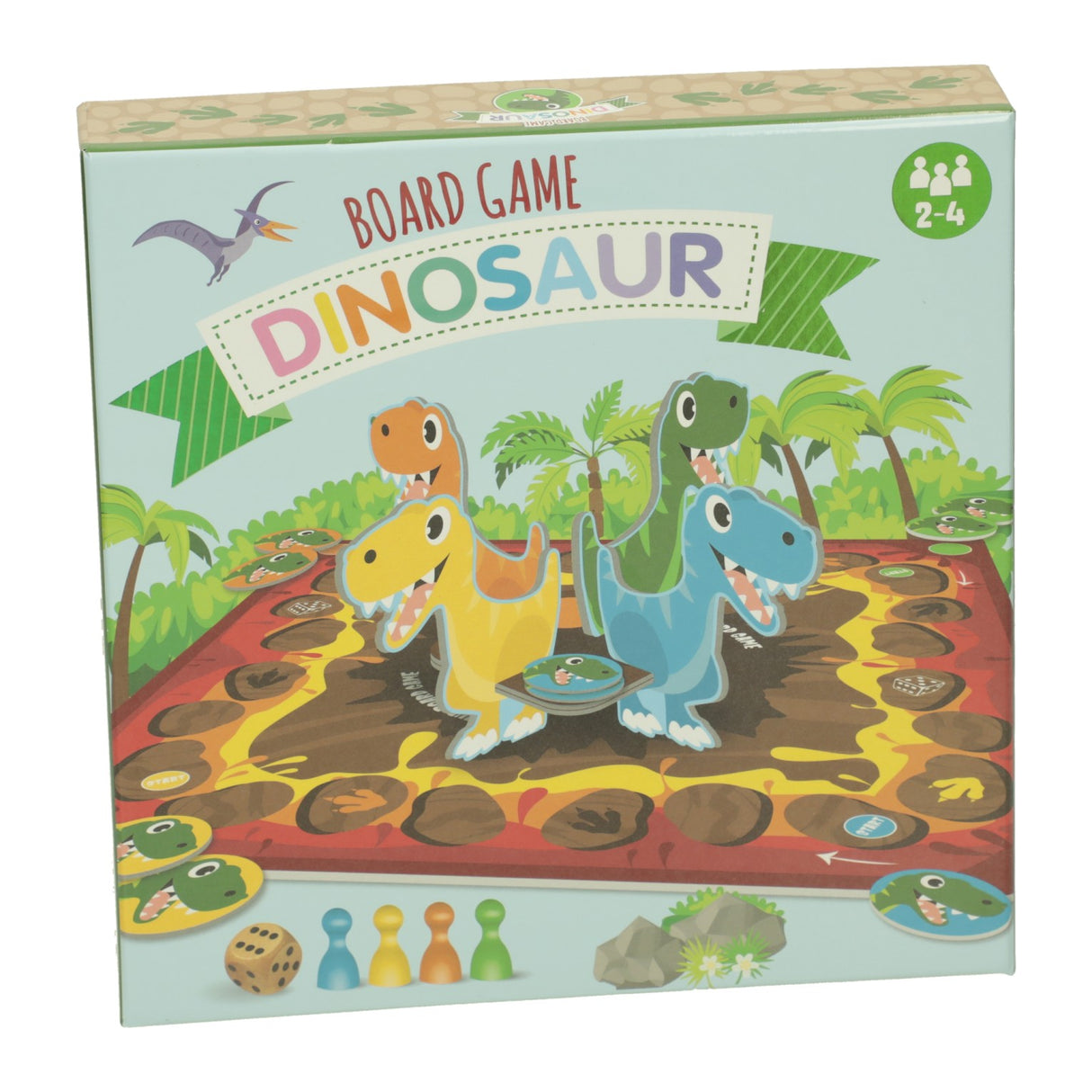 Wins holland board game dinosaurus