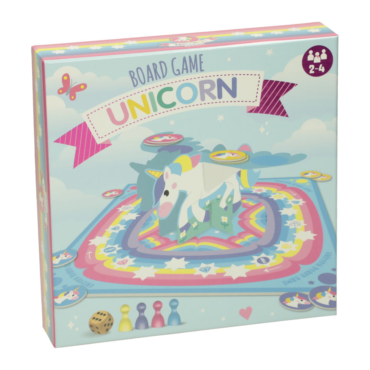 Gana el juego de mesa de Holanda unicornio