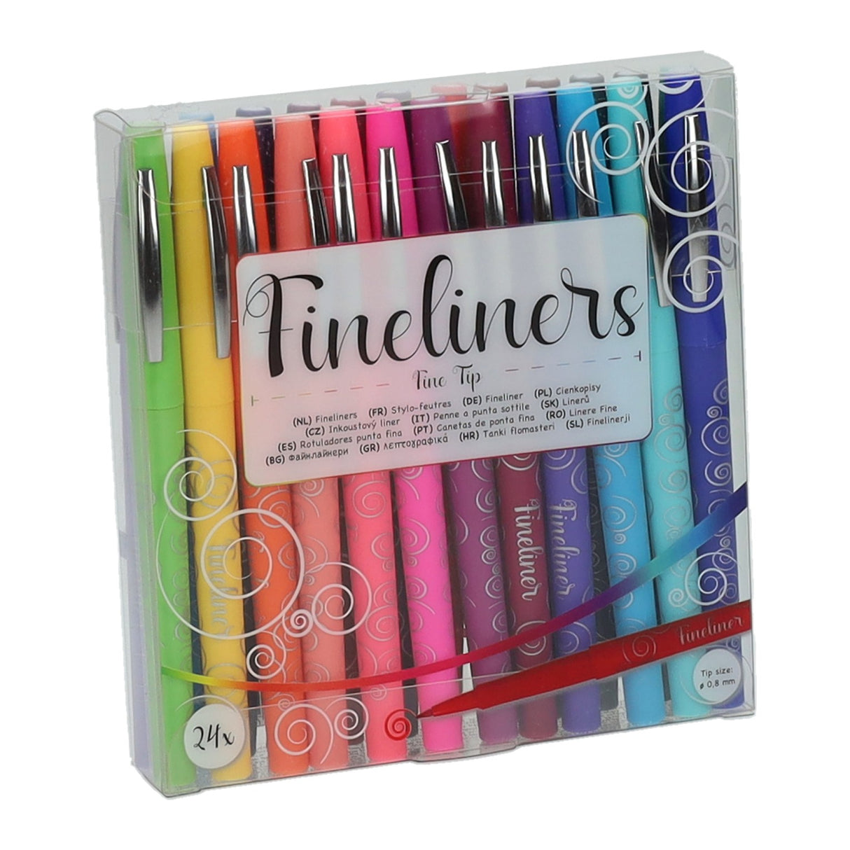 Wins holland fineliners in luxe opberbox, 24st