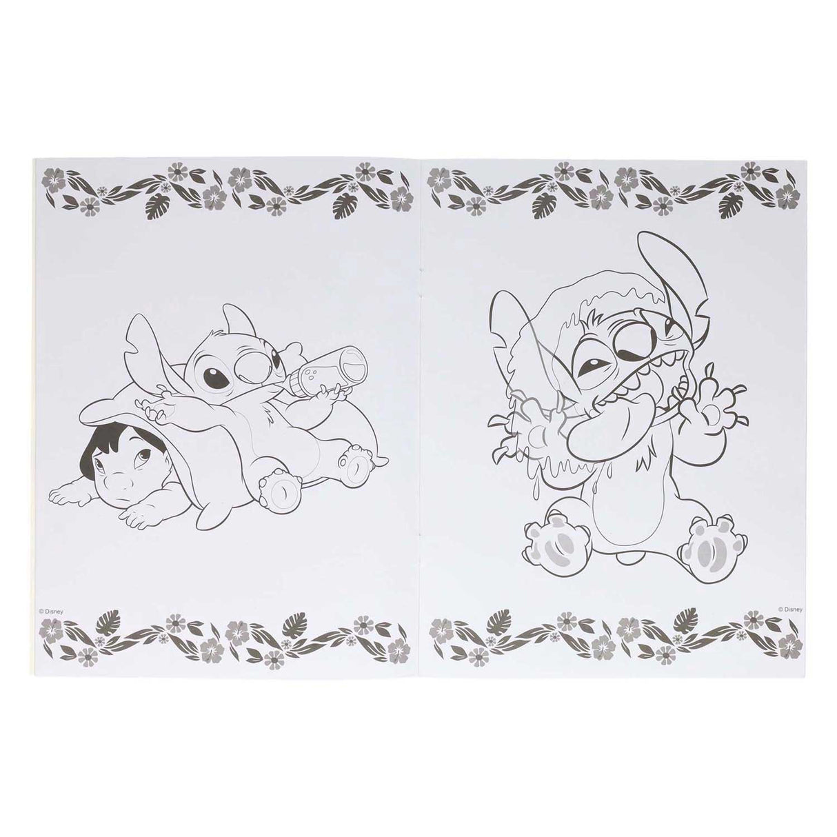 Intro stitch a4 coloring book 32 pages 6 ass.