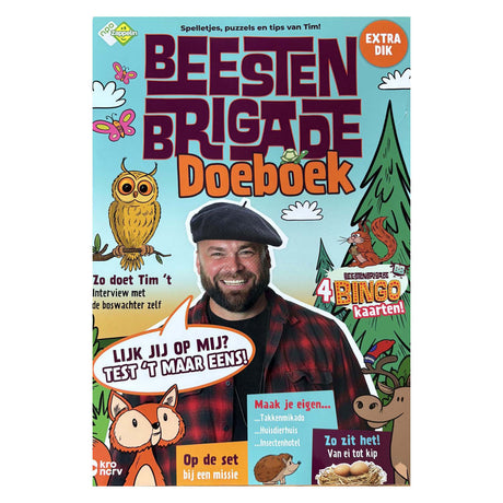 Buchspezialitéiten Holland bv Déierebrigade Aktivitéitsbuch extra déck