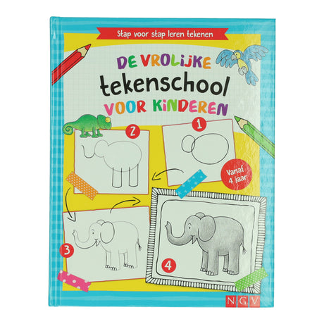 Gewannt Holland déi lëschteg Zeecheschoul fir Kanner - Schrëtt fir Schrëtt