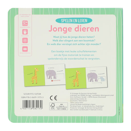 Wins Holland Rutschbuch fir jonk Déieren ze spillen an ze léieren