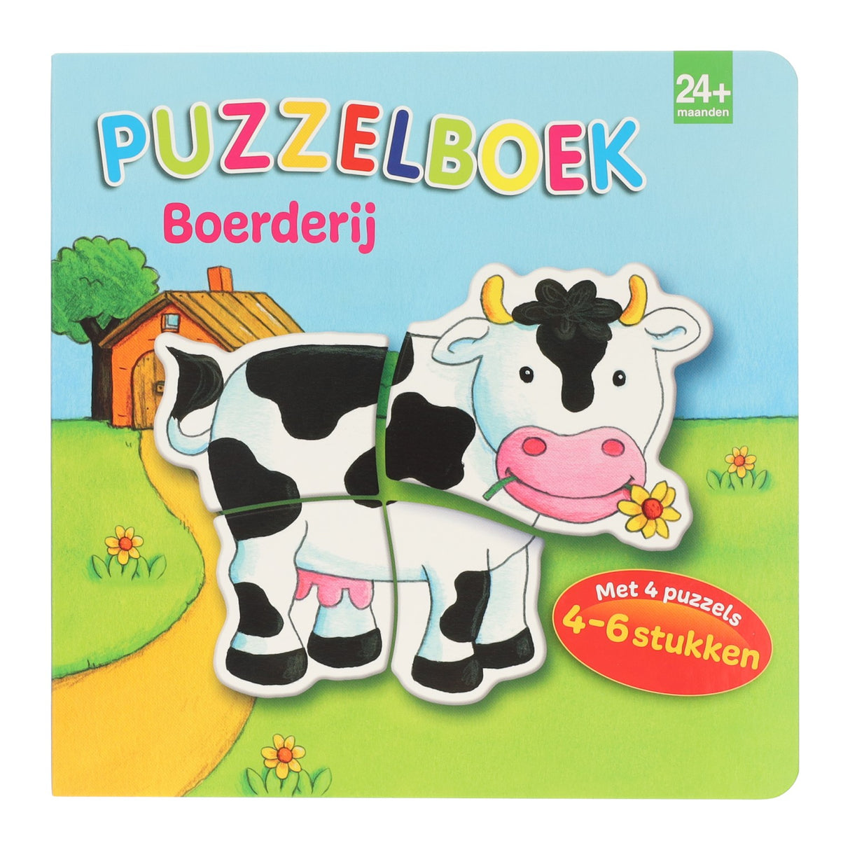 Gewënn Holland Puzzel Buch Bauerenhaff - 4 Puzzel