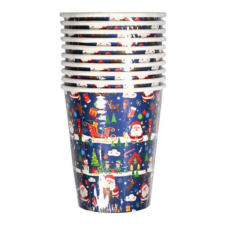 Wins Holland paper cups Christmas - 10 pcs.